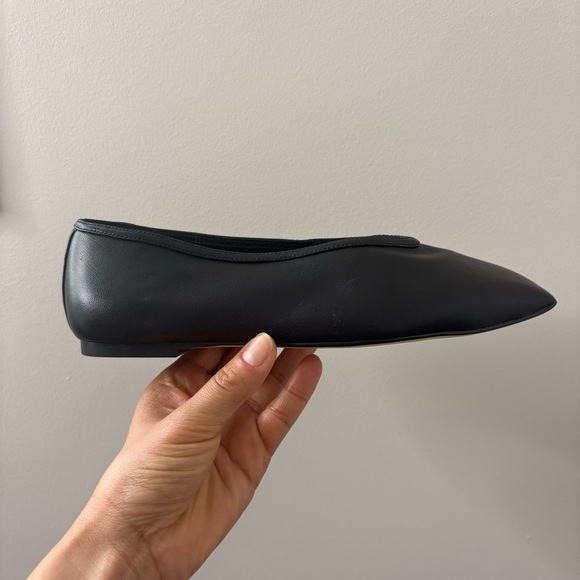 Tony Bianco Bianca Nappa Leather Flats, Black, 6.5 - Picture 6 of 14